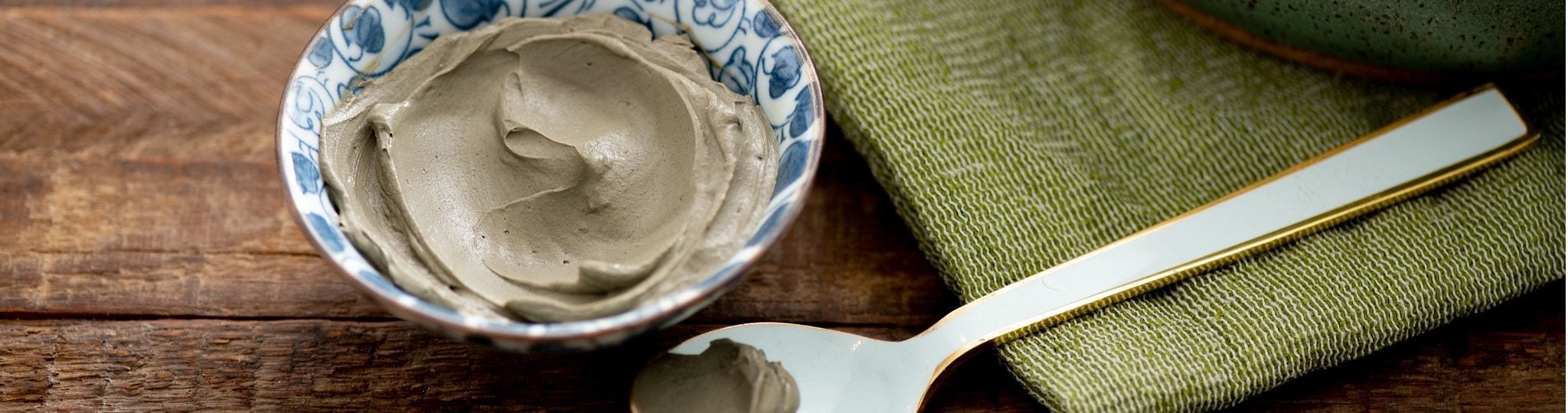 Clay in a bowl