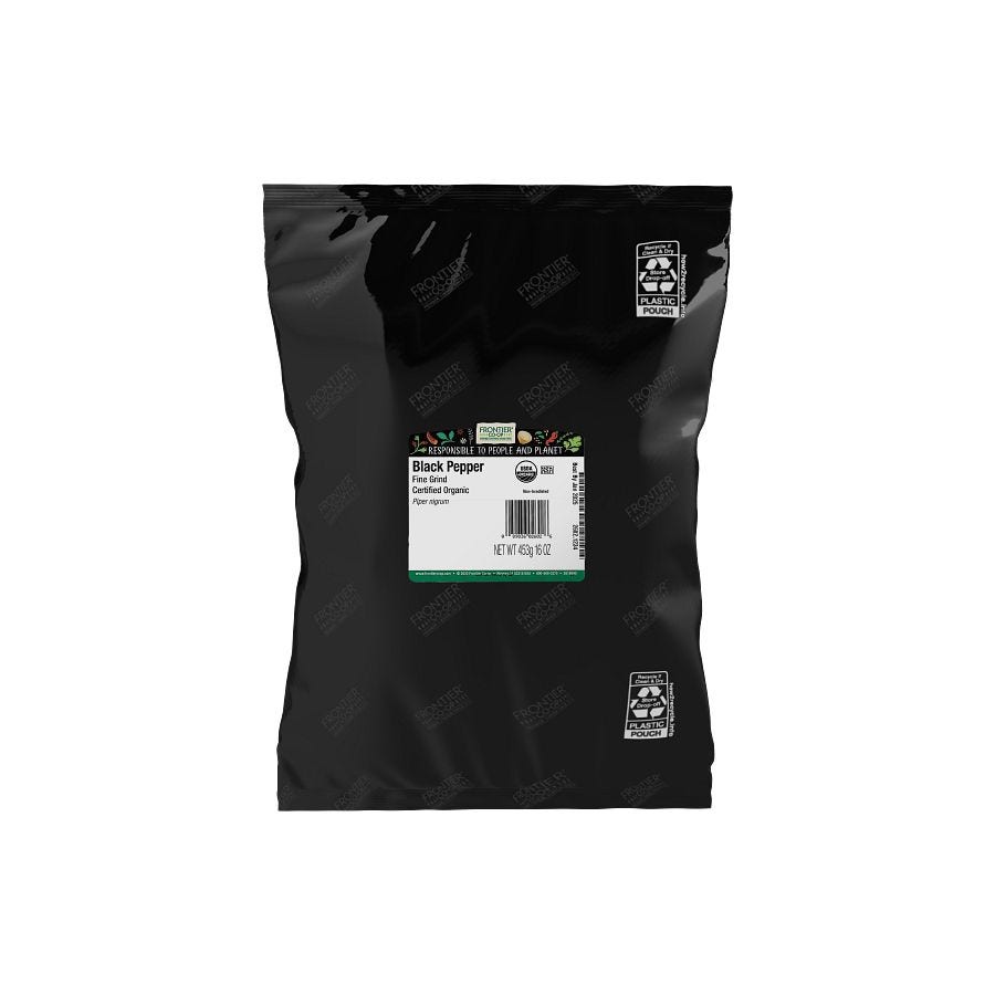 レビュー高評価の商品!の商品をすべて Frontier Co-op Organic Fine Grind Black Pepper 1 lb サーフィン・ボディボード