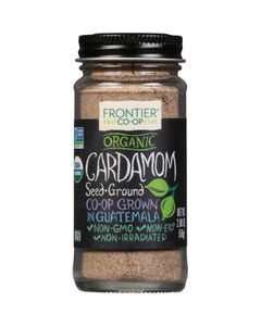 Frontier Co-op Cardamom Seed Powder, Decorticated, Organic 2.08 oz.