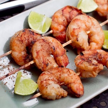 Blackened Shrimp Skewers