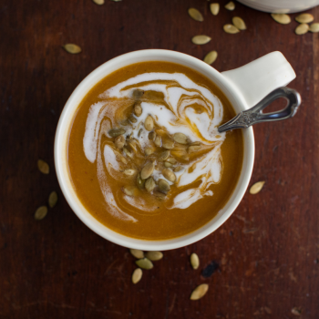 Butternut Squash Soup with Garam Masala