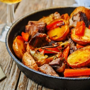 Rosemary and Garlic Roasted Vegetable Medley