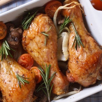 Baked Chicken Pieces with Paprika