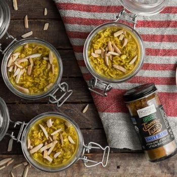 Golden Milk Overnight Oats