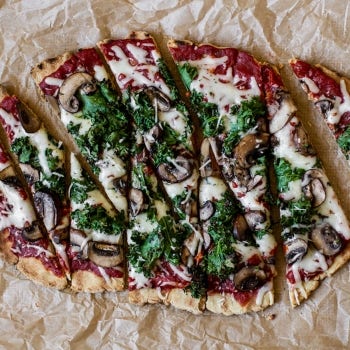 Grilled Gluten-Free Italian Herb Pizza Crust