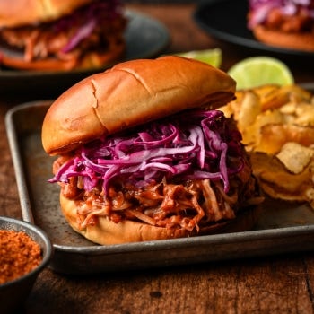 BBQ Jackfruit Sandwich