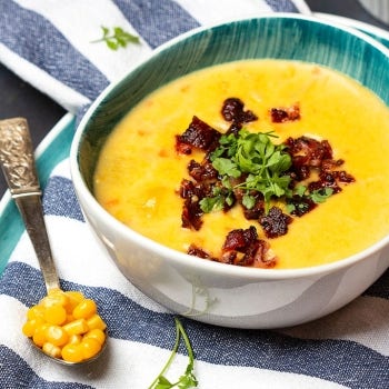 Chipotle Corn Squash Chowder