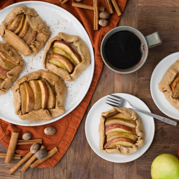 Mini Pear Galettes with Ginger