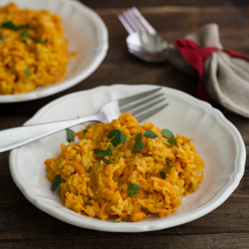 Rosemary Sweet Potato Risotto