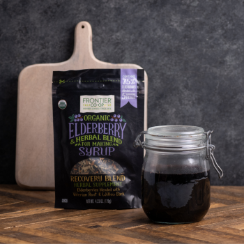 Easy Elderberry Syrup