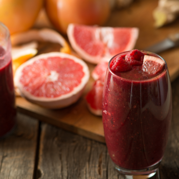 Aronia, Grapefruit and Ginger Smoothie