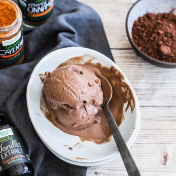 Mexican Chocolate Ice Cream with Cayenne