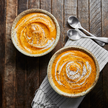 Spiced Coconut Carrot Soup