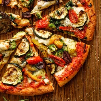 Grilled Veggie Pizza