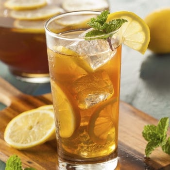 Rosy Mint Iced Tea