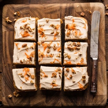 Carrot Cake Blondies