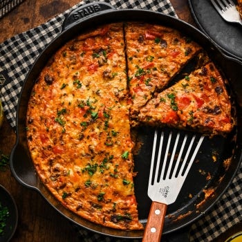 Chipotle Ranch Potato Frittata