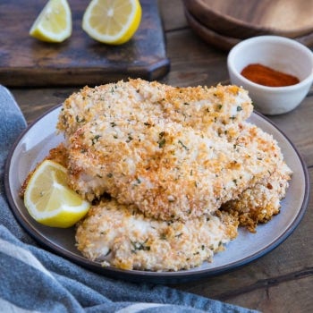 Herbed Baked Chicken Fingers
