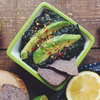 Spirulina Green Guacamole