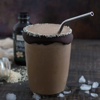 Iced Tahini Mocha