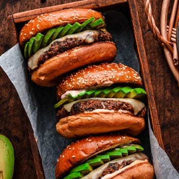 Spicy Black Bean Burger 