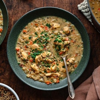 Chicken and Wild Rice Soup 
