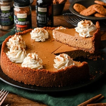 Gingerbread Cheesecake 