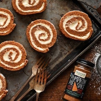 Pumpkin Roll Cake