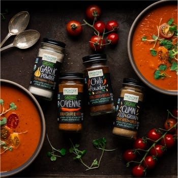 Roasted Red Pepper & Tomato Gazpacho