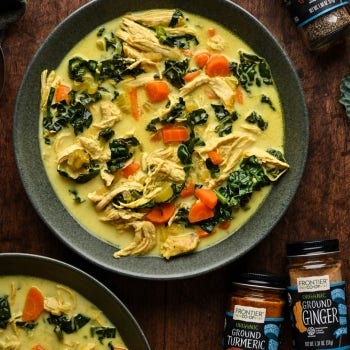 Ginger Turmeric Chicken Soup 
