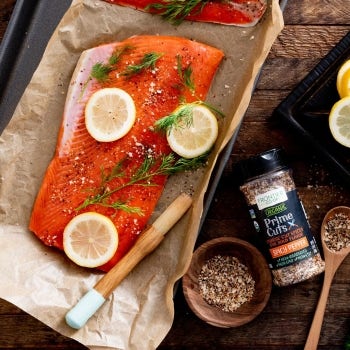 Spicy Pepper Grilled Salmon