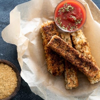 Nutritional Yeast Vegan Cheese Sticks