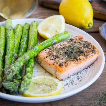 Grilled Dilled Salmon