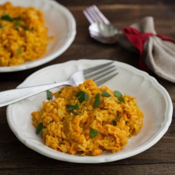 Rosemary Sweet Potato Risotto