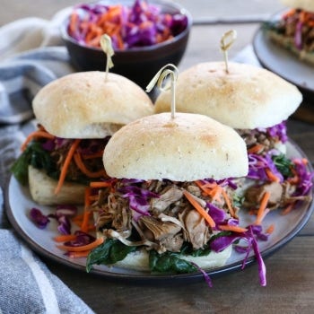 Vegan Smoky Tahini Jackfruit Sandwich