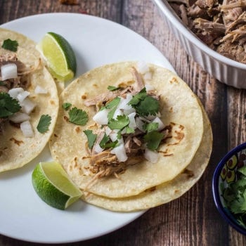 Pulled Pork Tacos with Birdseye Chili Marinade