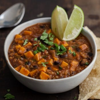 Chipotle Sweet Potato Chili