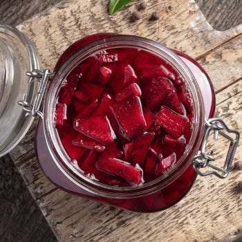 Wine-Pickled Beets