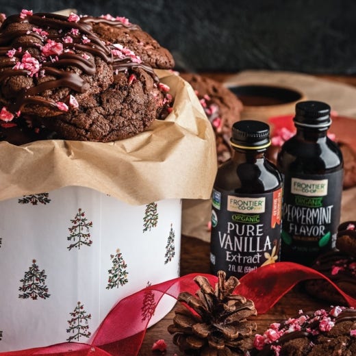 Chocolate Peppermint Cookies