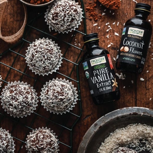 Coconut Chocolate Truffles Coconut Chocolate Truffles