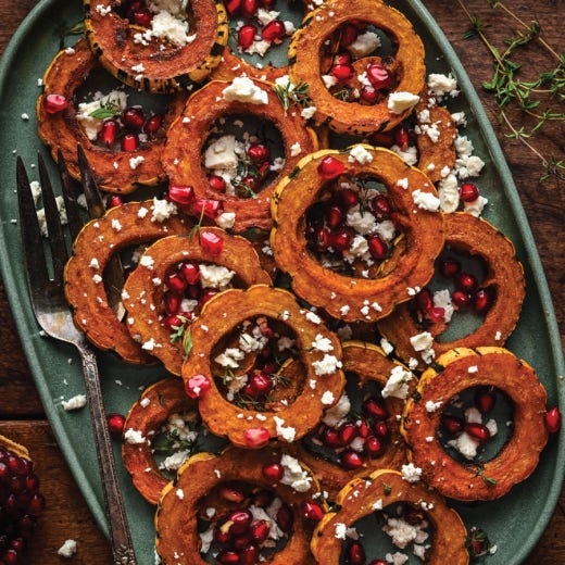 Delicata Squash Wreaths