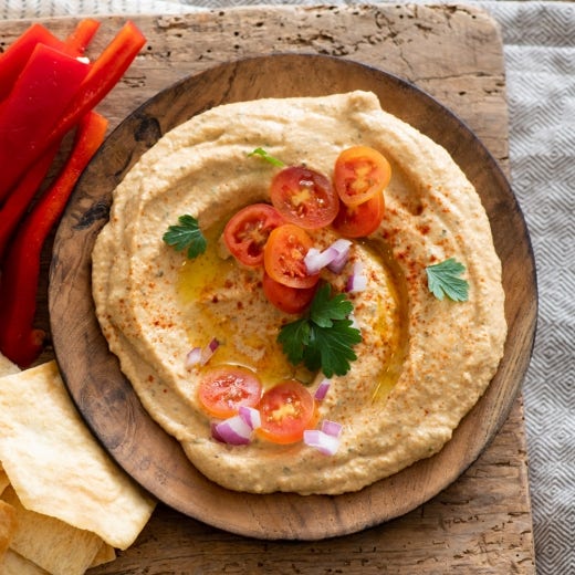 Creamy Baba Ganoush with Smoked Paprika