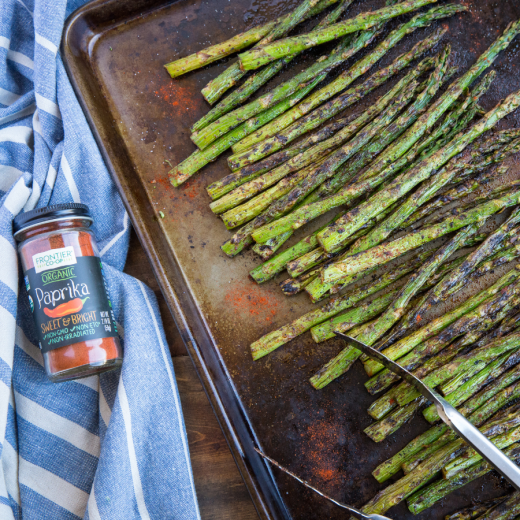 Smoked Paprika Grilled Asparagus