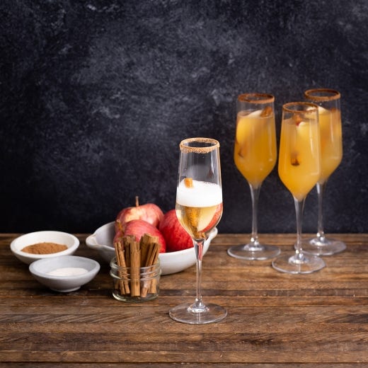 Apple Cider Mimosas Apple Cider Mimosas
