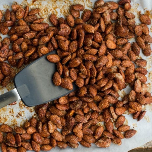 Hot and Smoky Chili-Spiced Almonds Hot and Smoky Chili-Spiced Almonds