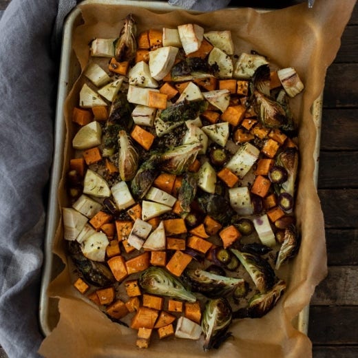 Italian Roasted Harvest Vegetables Italian Roasted Harvest Vegetables