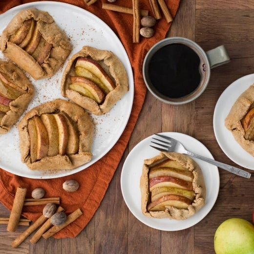 Mini Pear Galettes with Ginger Mini Pear Galettes with Ginger