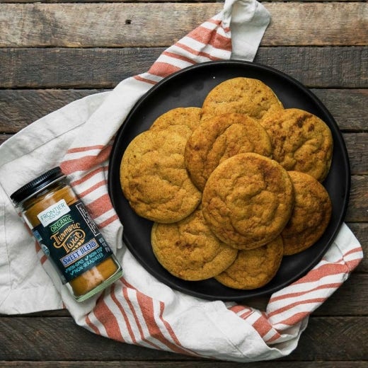 Turmeric Twist Cookies Turmeric Twist Cookies