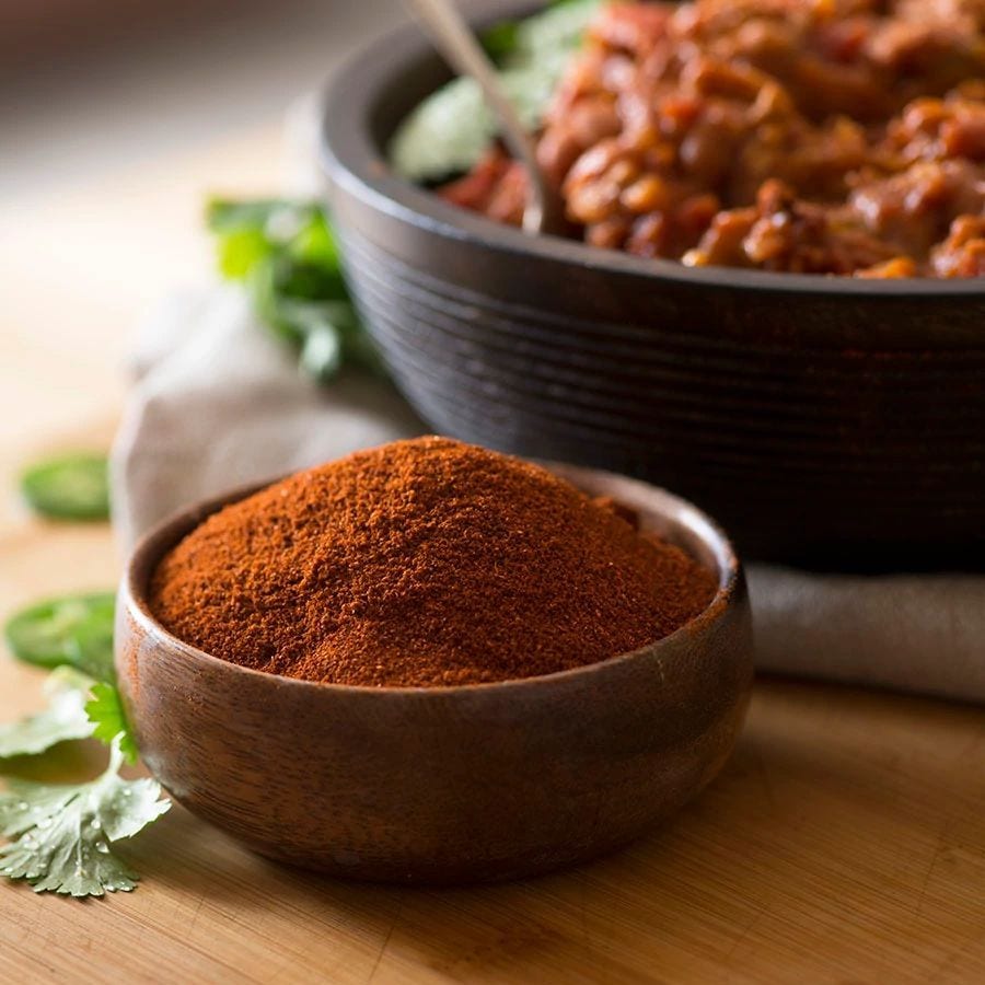 chili powder in a bowl