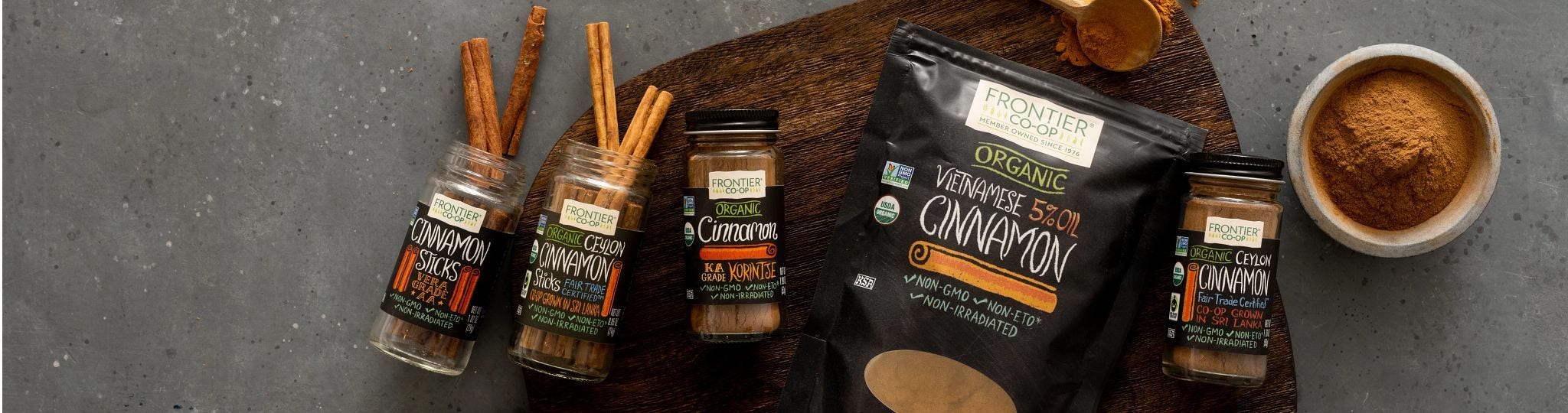 Cinnamon group shot